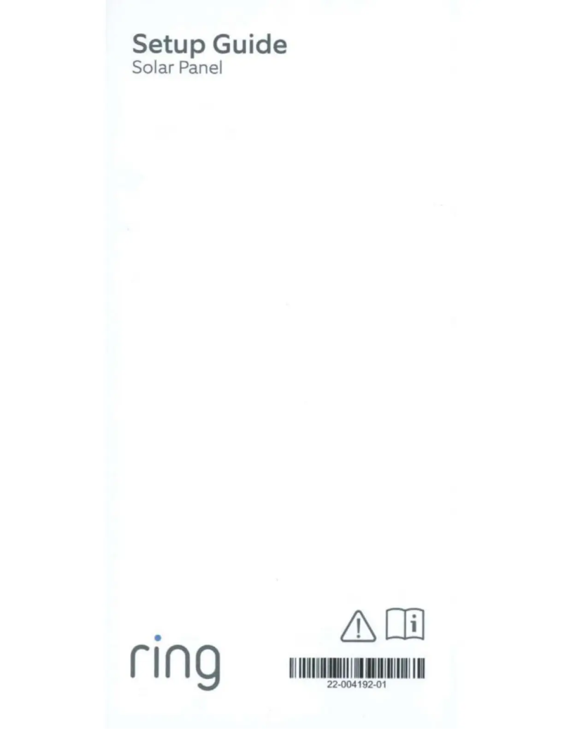 Imagen de la primera página del manual del dispositivo Solar Panel