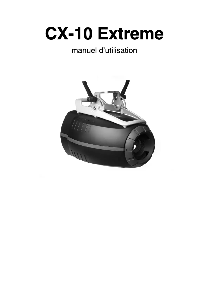 Página 1 del manual Manual de usuario Martin CX-10 Extreme