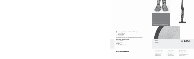 Imagen de la primera página del manual del dispositivo Readyy'y BBH22042