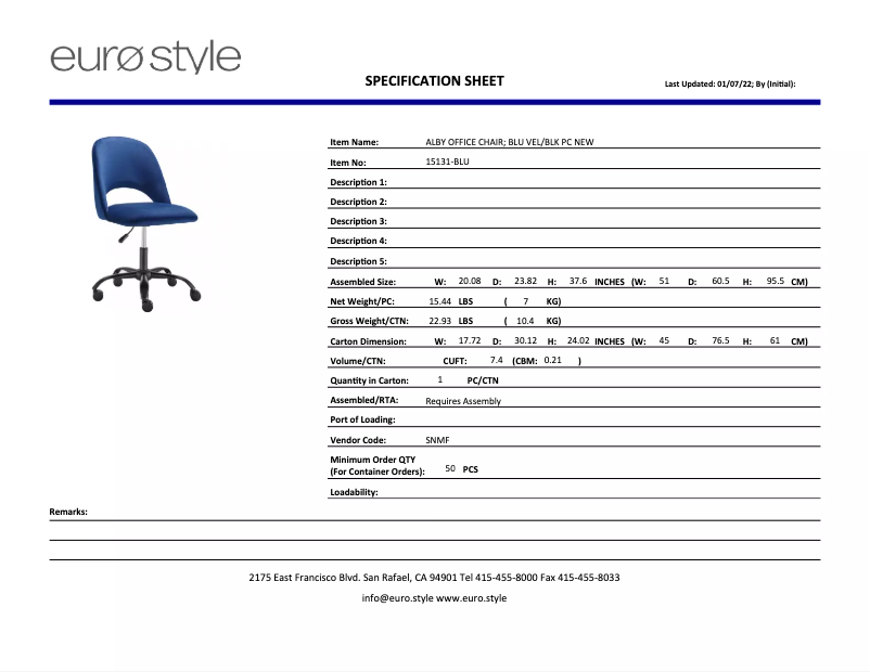 Imagen de la primera página del manual del dispositivo Alby