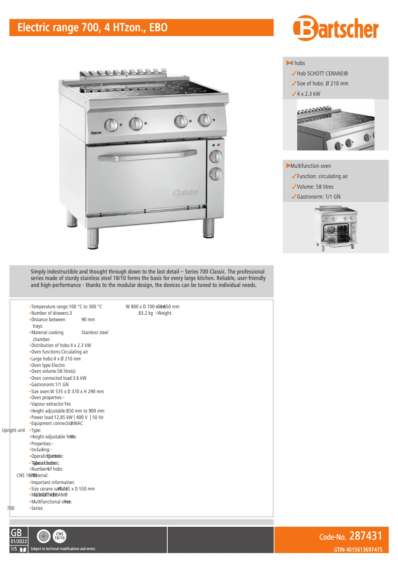 Imagen de la primera página del manual del dispositivo 296319