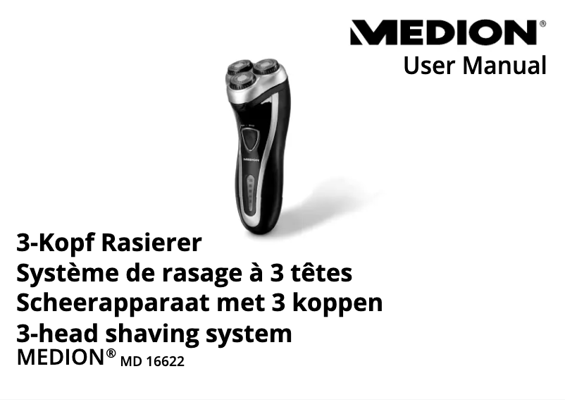 Imagen de la primera página del manual del dispositivo MD 16622