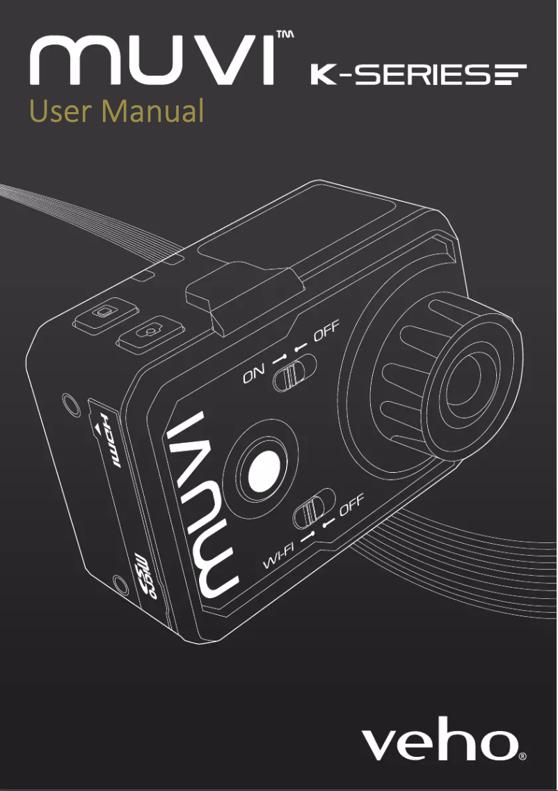 Página 1 del manual Manual de usuario Veho Muvi K-2