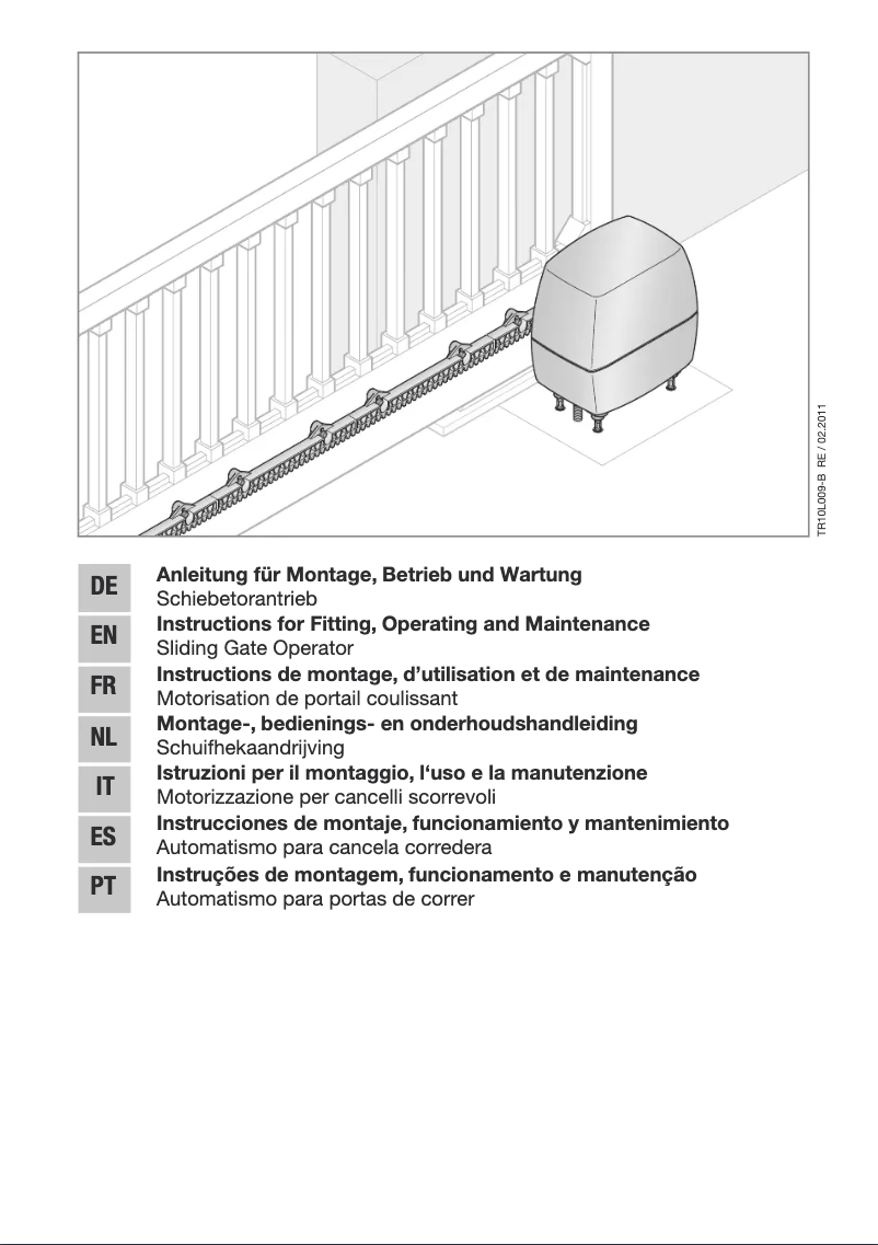 Página 1 del manual Manual de usuario Hormann Portronic-S 4000