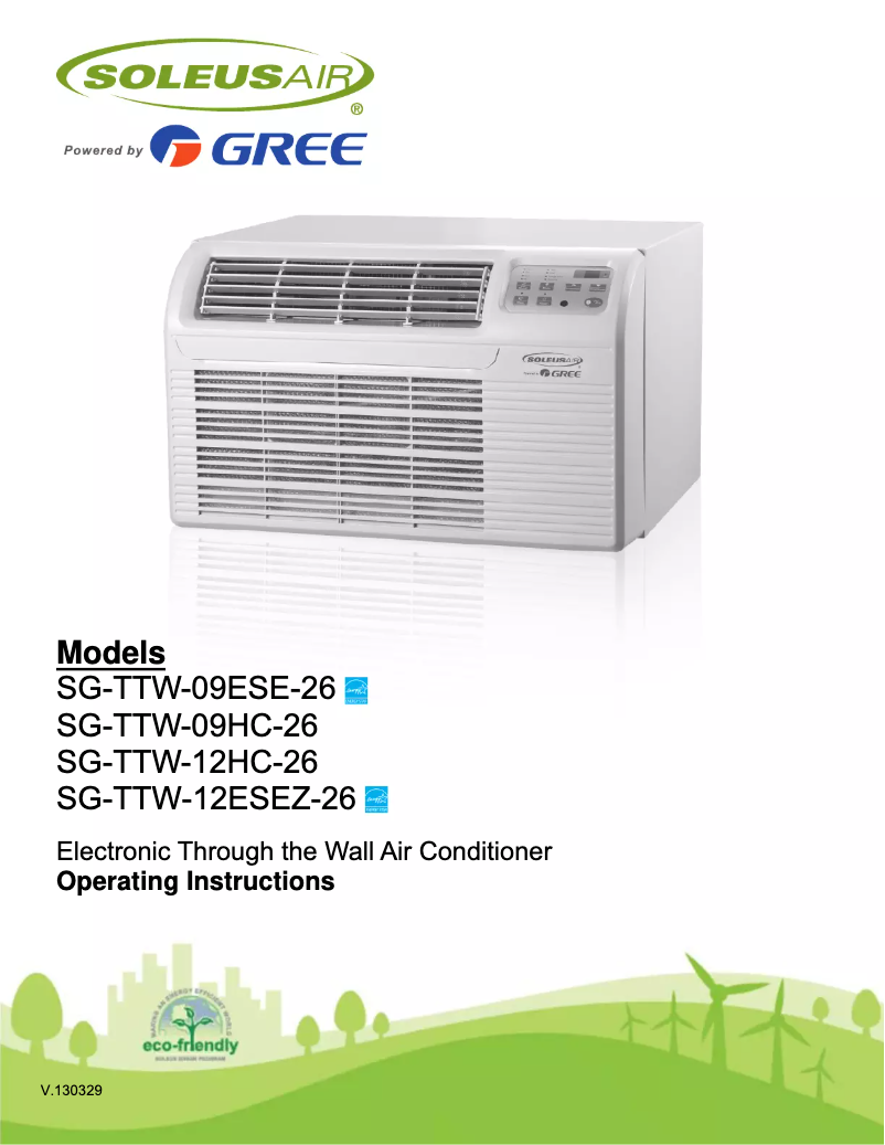 Imagen de la primera página del manual del dispositivo SG-TTW-09HC-26