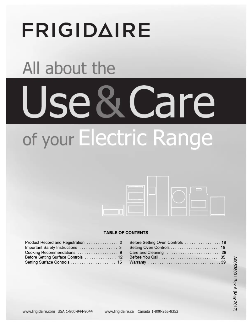Imagen de la primera página del manual del dispositivo FFED3026TW
