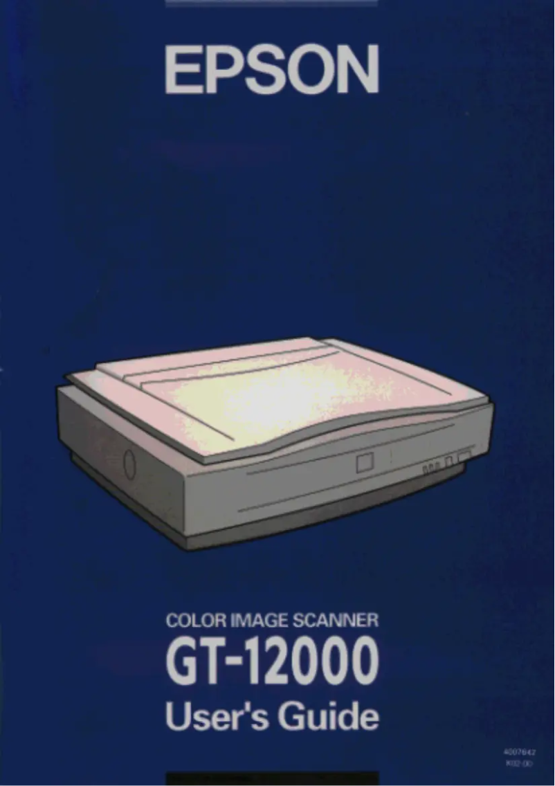 Imagen de la primera página del manual del dispositivo GT-12000