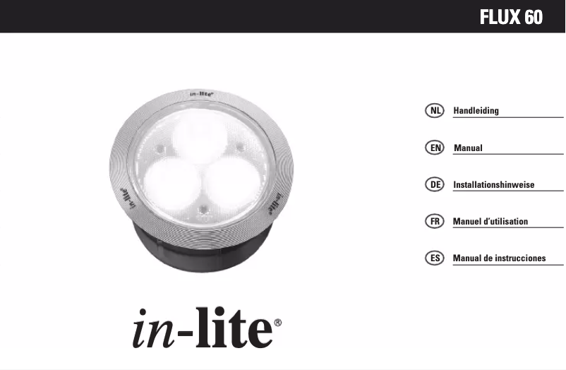 Página 1 del manual Manual de usuario in-lite Flux