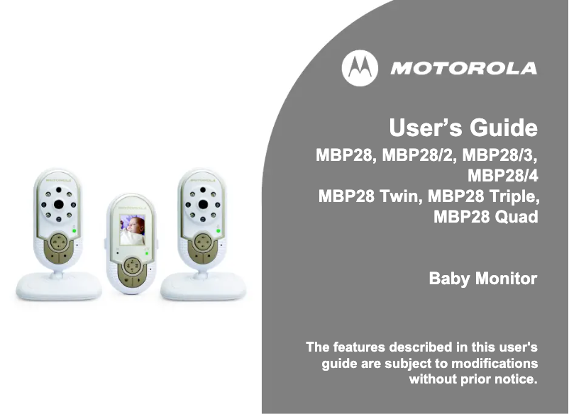 Imagen de la primera página del manual del dispositivo MBP28/2