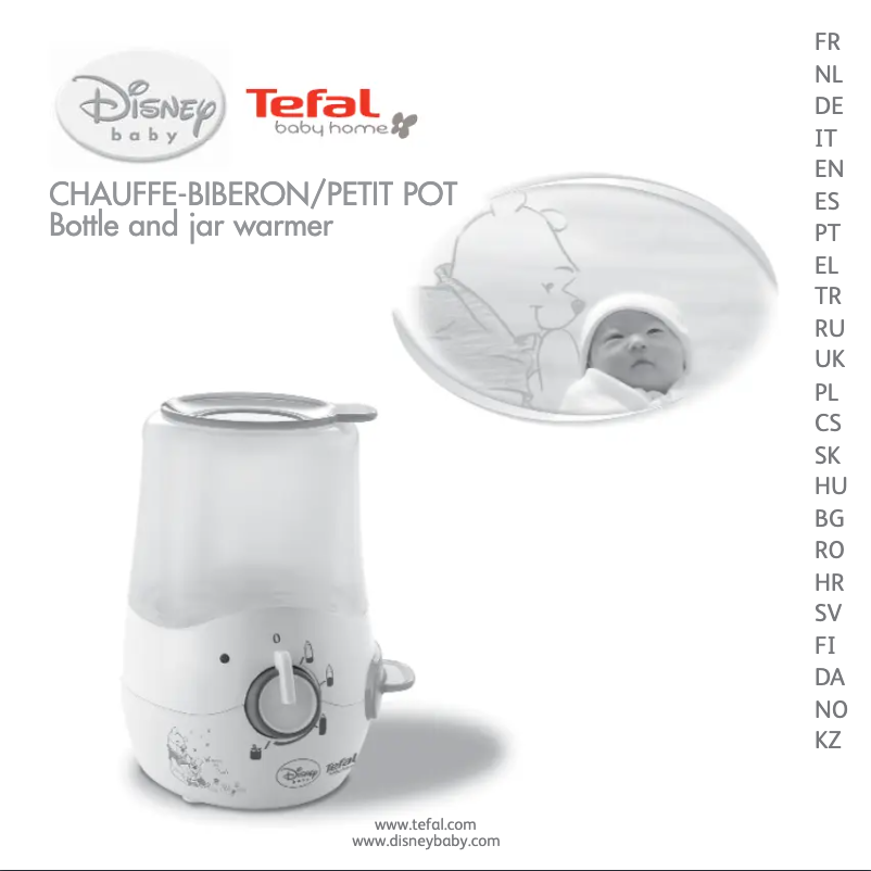 Página 1 del manual Manual de usuario Tefal Disney TD1100