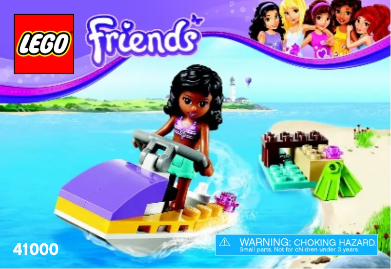 Página 1 del manual Manual de usuario Lego Friends 41000