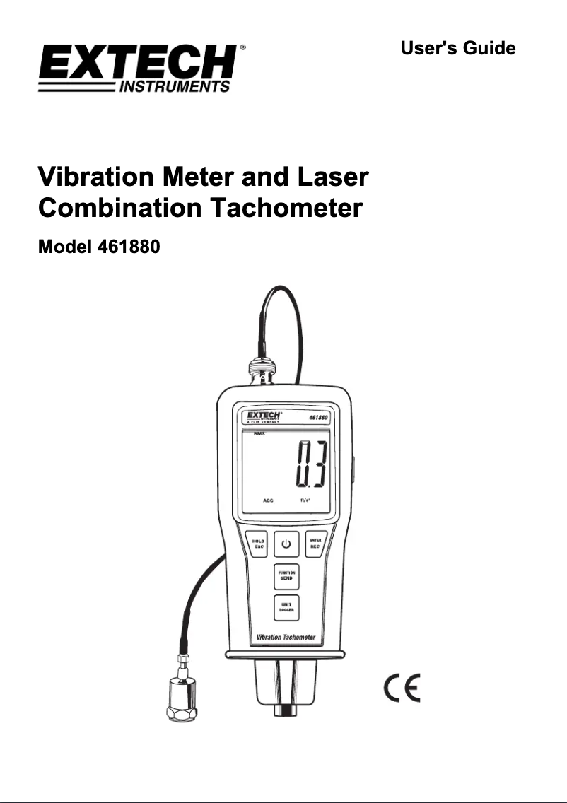 Página 1 del manual Manual de usuario Extech 461880