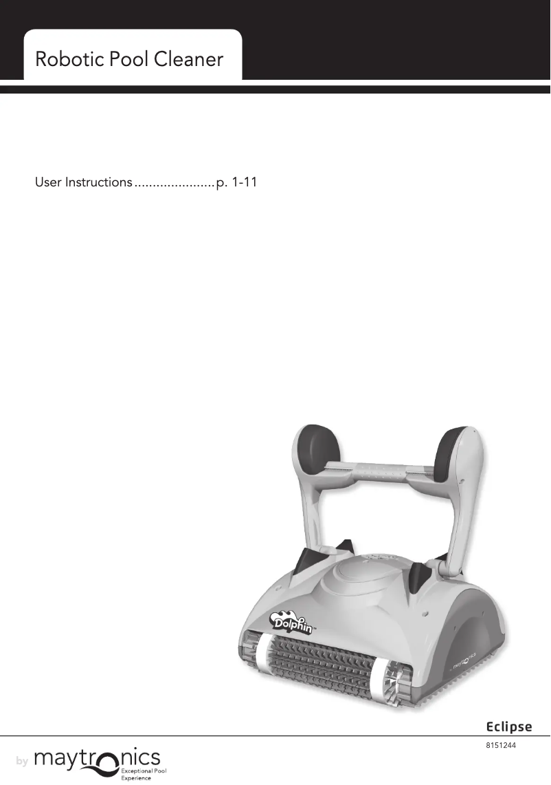 Imagen de la primera página del manual del dispositivo Eclipse