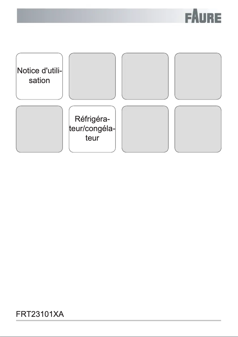 Imagen de la primera página del manual del dispositivo FRT23101XA