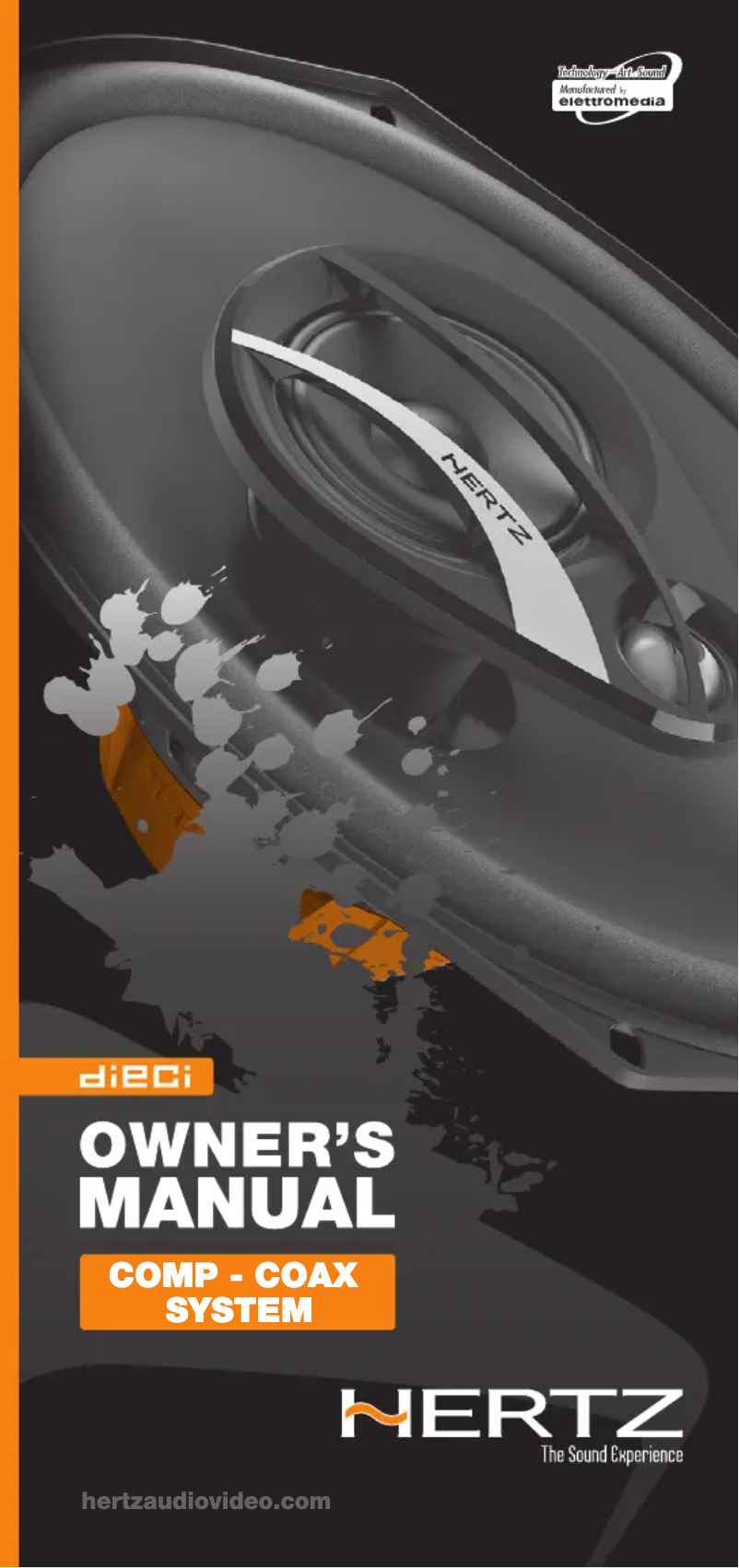 Imagen de la primera página del manual del dispositivo Dieci DCX 160.3