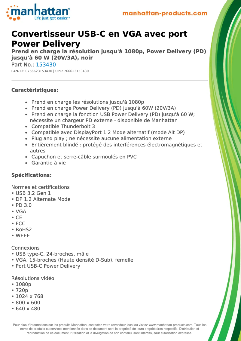 Imagen de la primera página del manual del dispositivo 153430