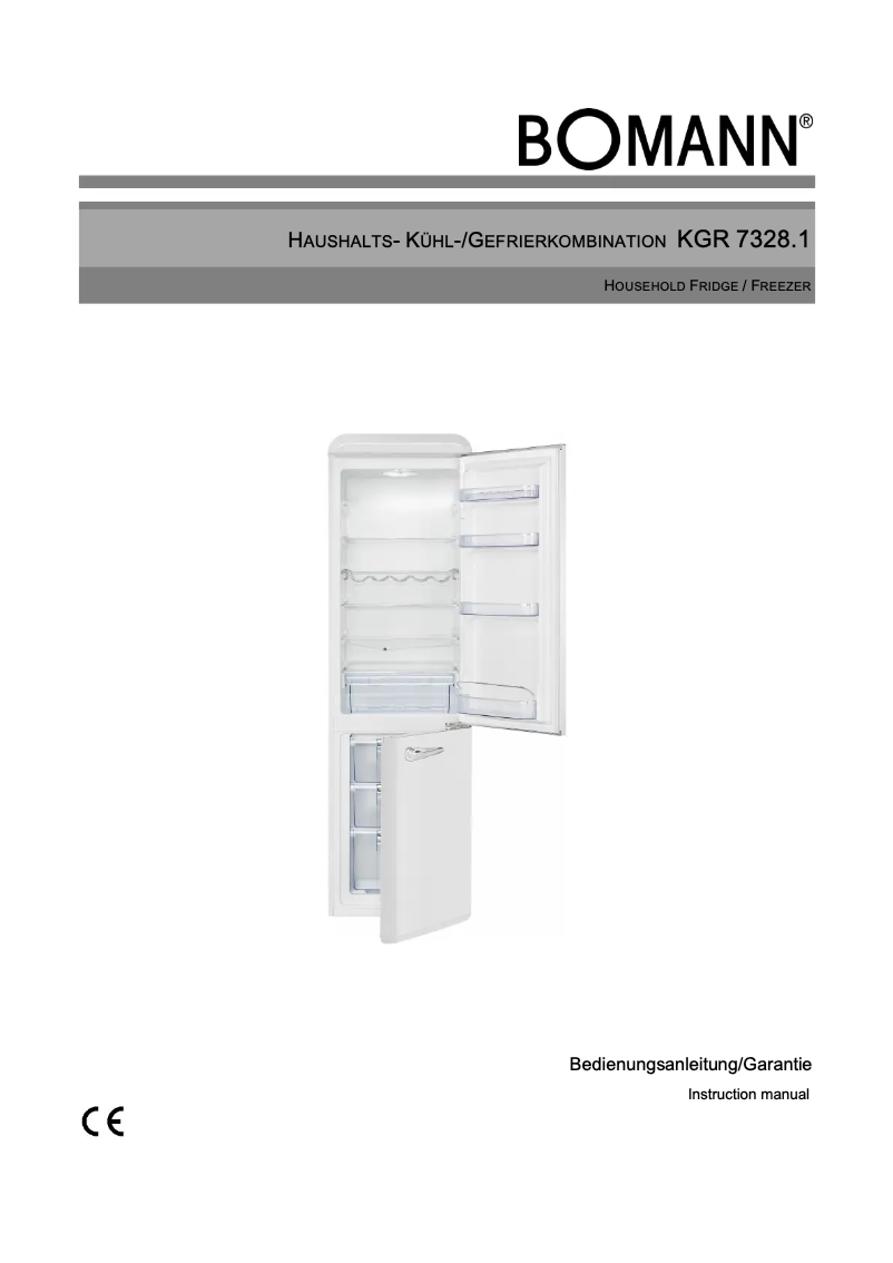 Imagen de la primera página del manual del dispositivo KGR 7328.1