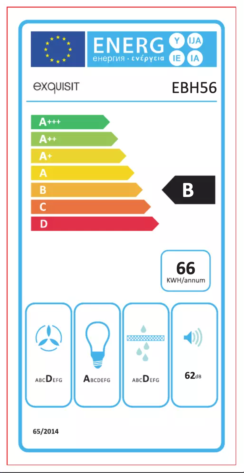Imagen de la primera página del manual del dispositivo EBH56