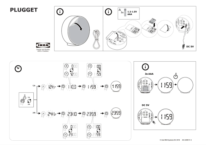 Imagen de la primera página del manual del dispositivo PLUGGET 504.993.13