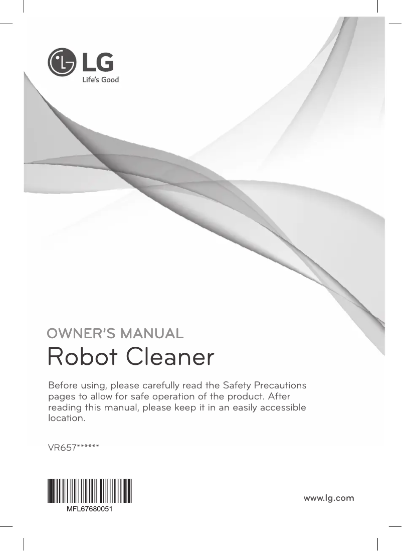 Imagen de la primera página del manual del dispositivo VR65710LVMP