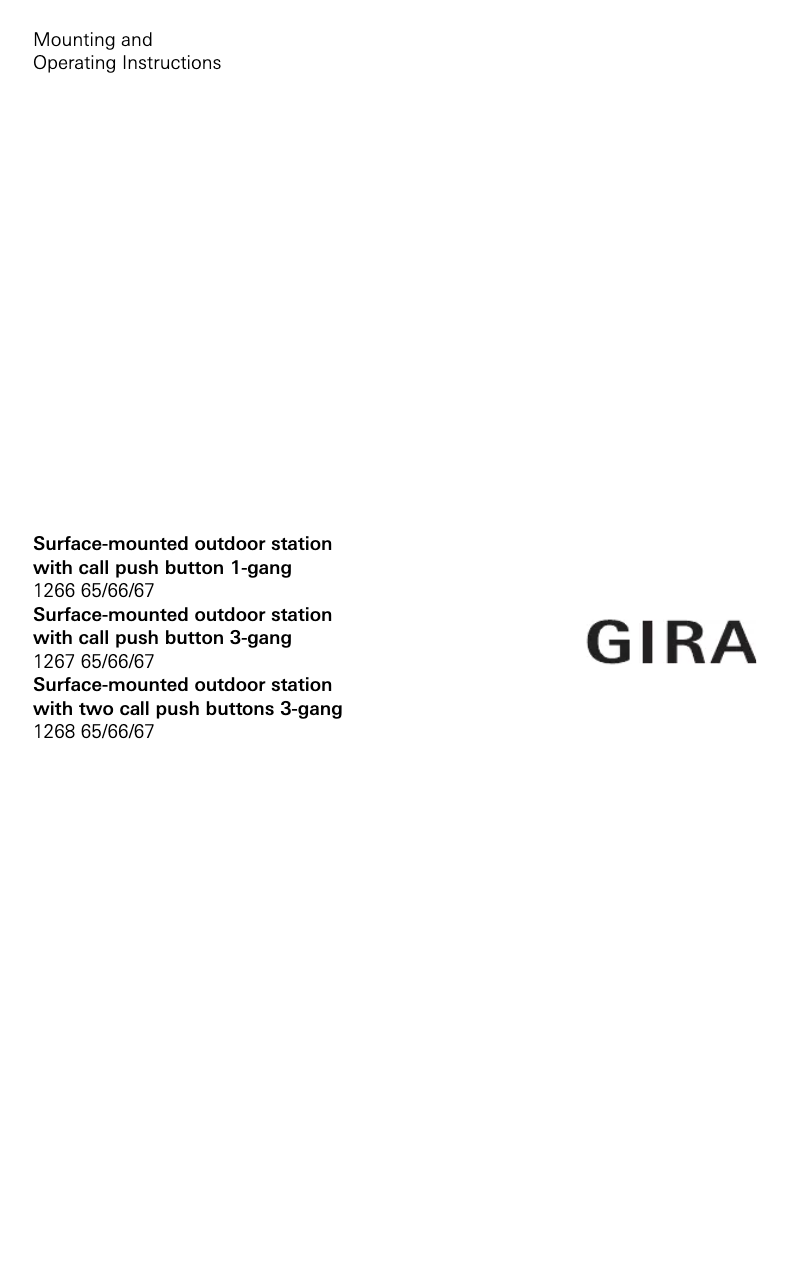 Imagen de la primera página del manual del dispositivo 1266