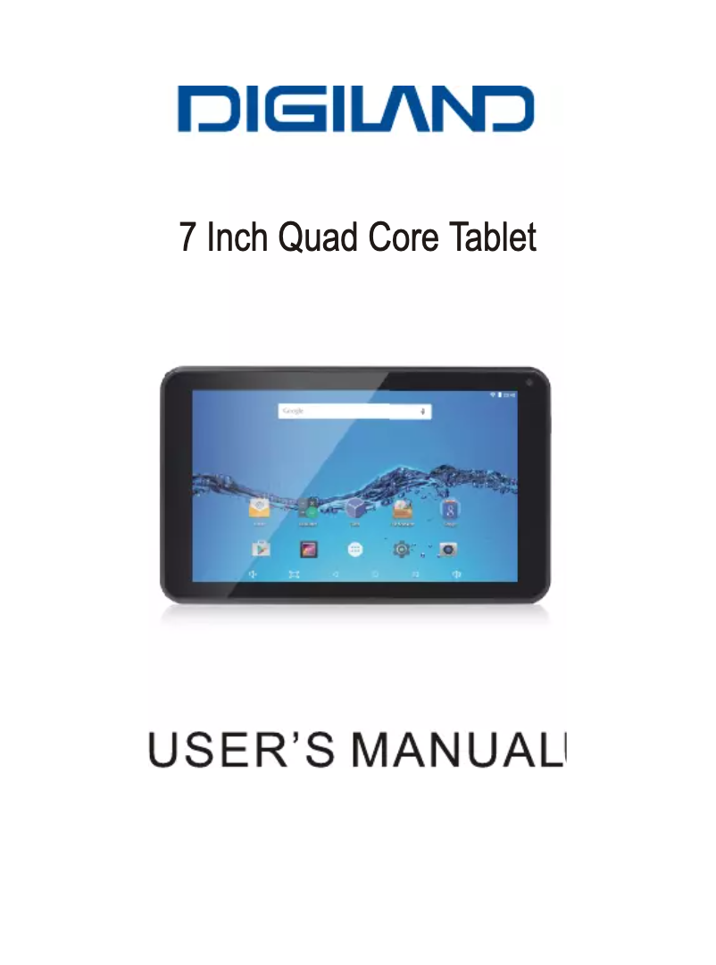 Imagen de la primera página del manual del dispositivo DL718M