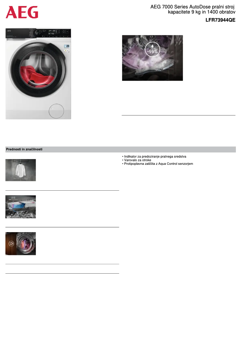 Imagen de la primera página del manual del dispositivo 7000 Series LFR73944QE