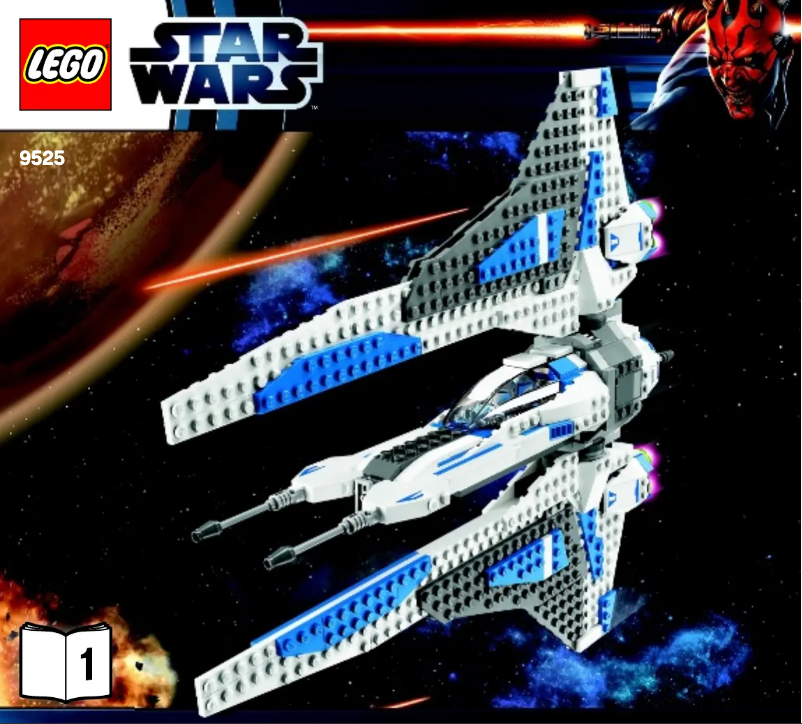 Página 1 del manual Manual de usuario Lego Star Wars 9525