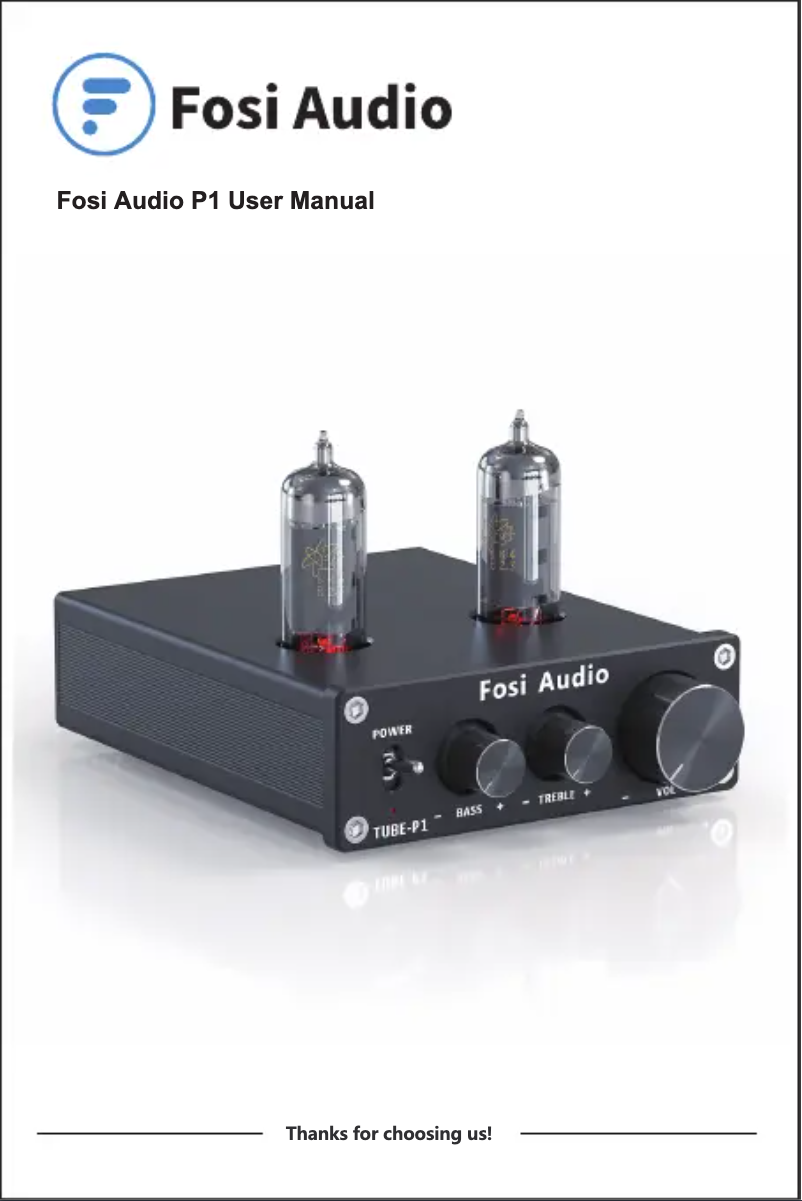 Imagen de la primera página del manual del dispositivo P1