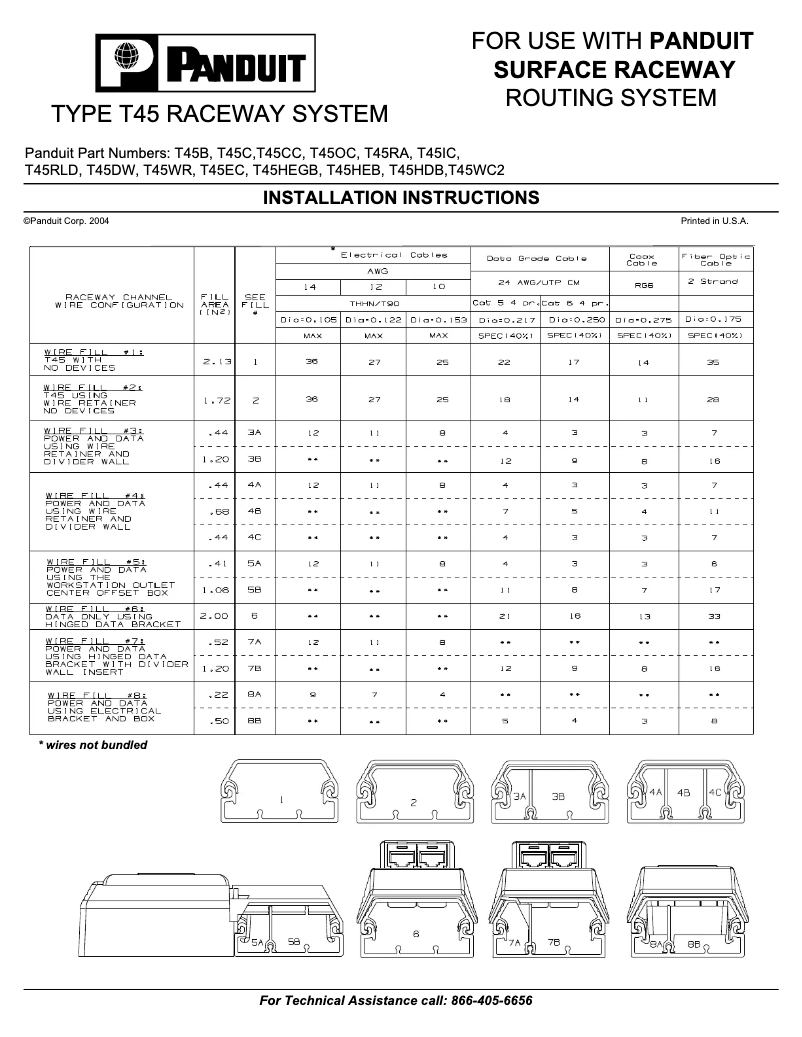 Imagen de la primera página del manual del dispositivo T45ICIW