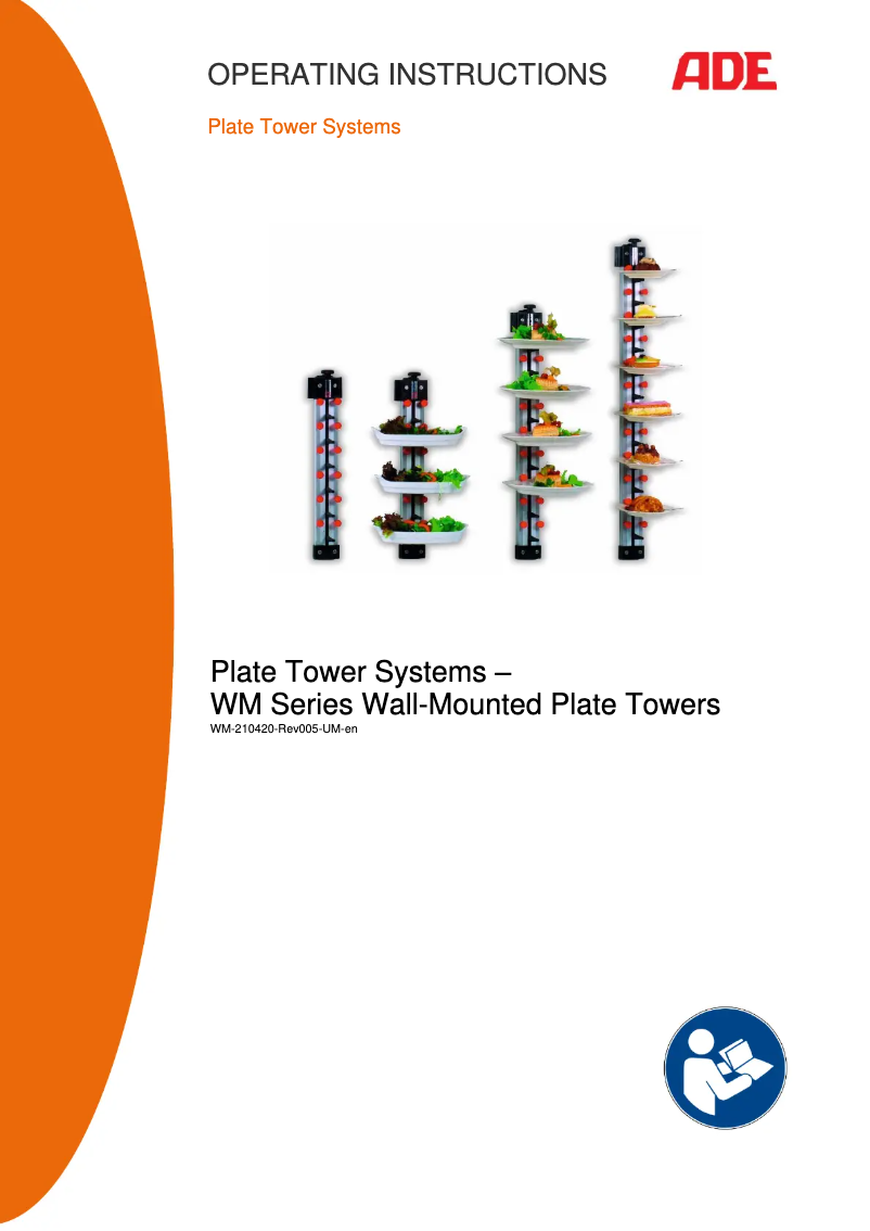 Imagen de la primera página del manual del dispositivo WM-210420
