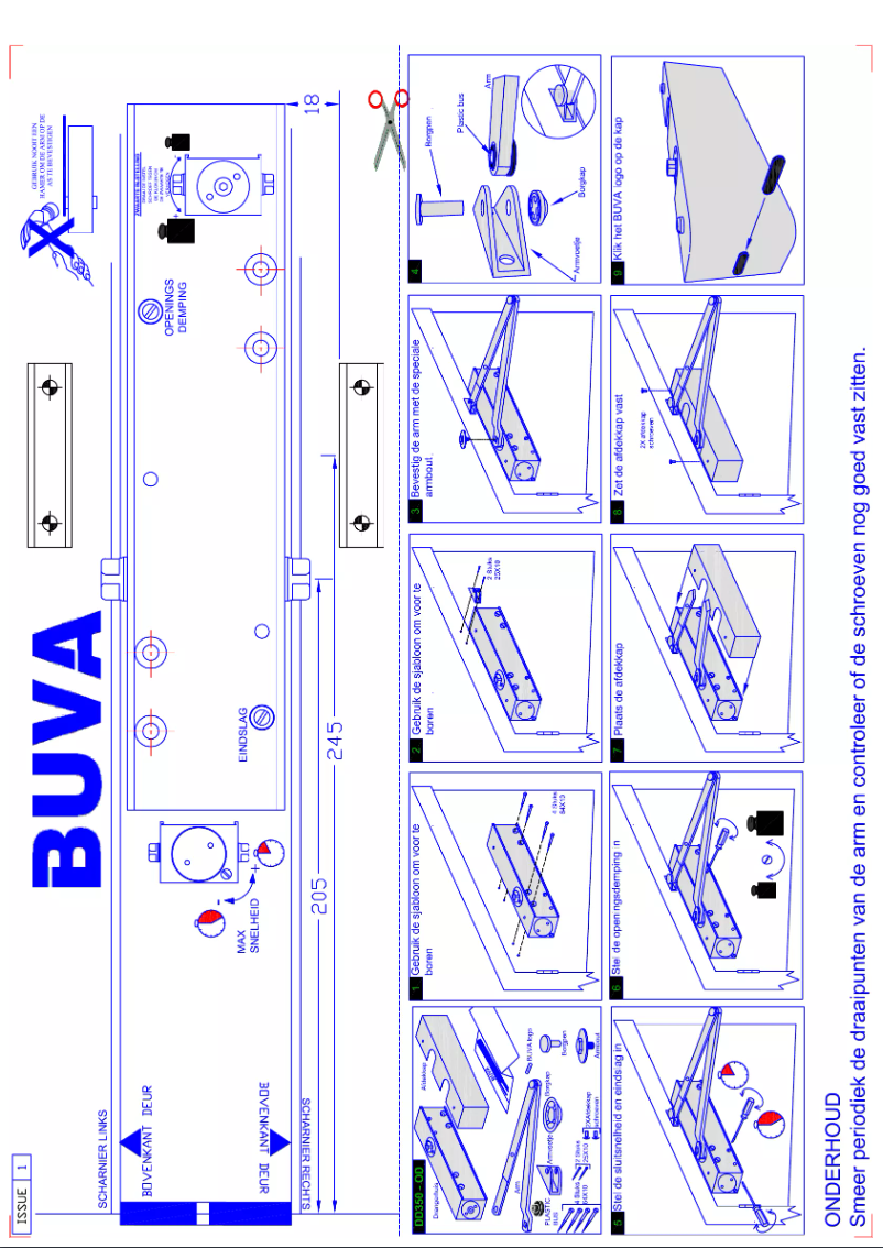 Imagen de la primera página del manual del dispositivo DD350