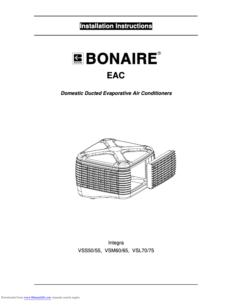 Página 1 del manual Manual de usuario Bonaire VSM65