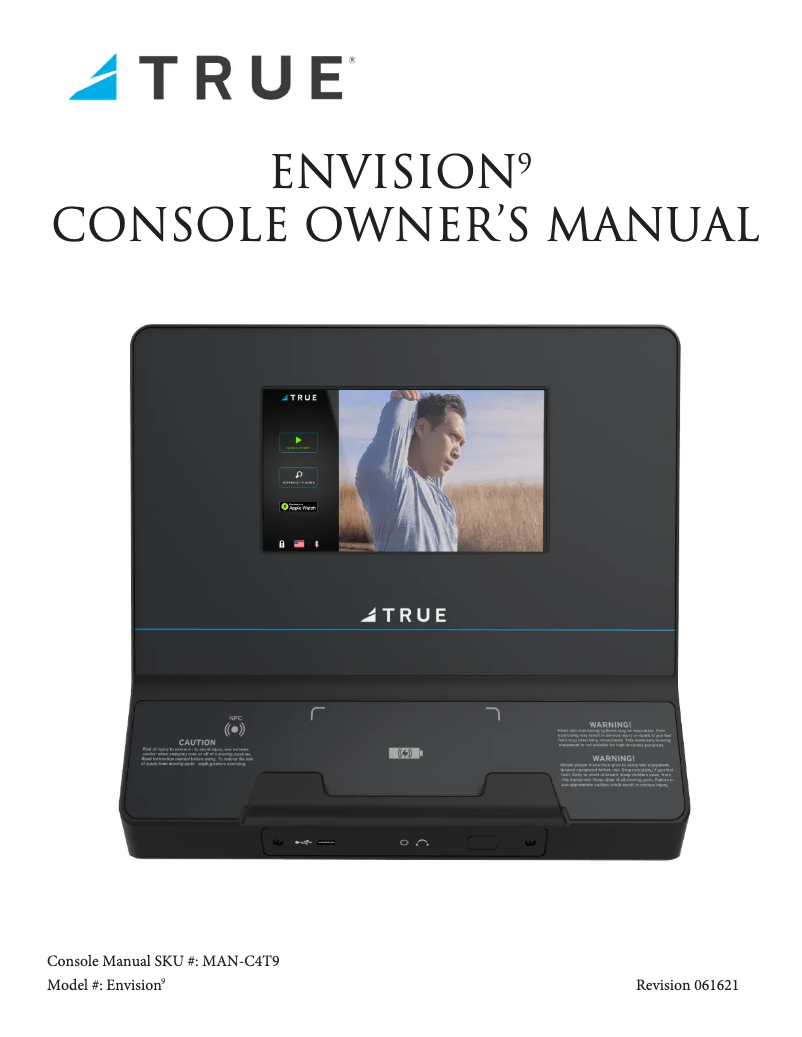 Imagen de la primera página del manual del dispositivo Envision 9