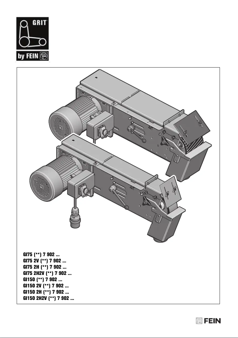 Imagen de la primera página del manual del dispositivo GRIT GI 150