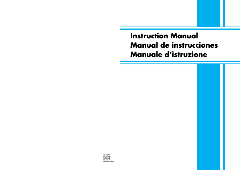 Página 1 del manual Manual de usuario Brother PX-200