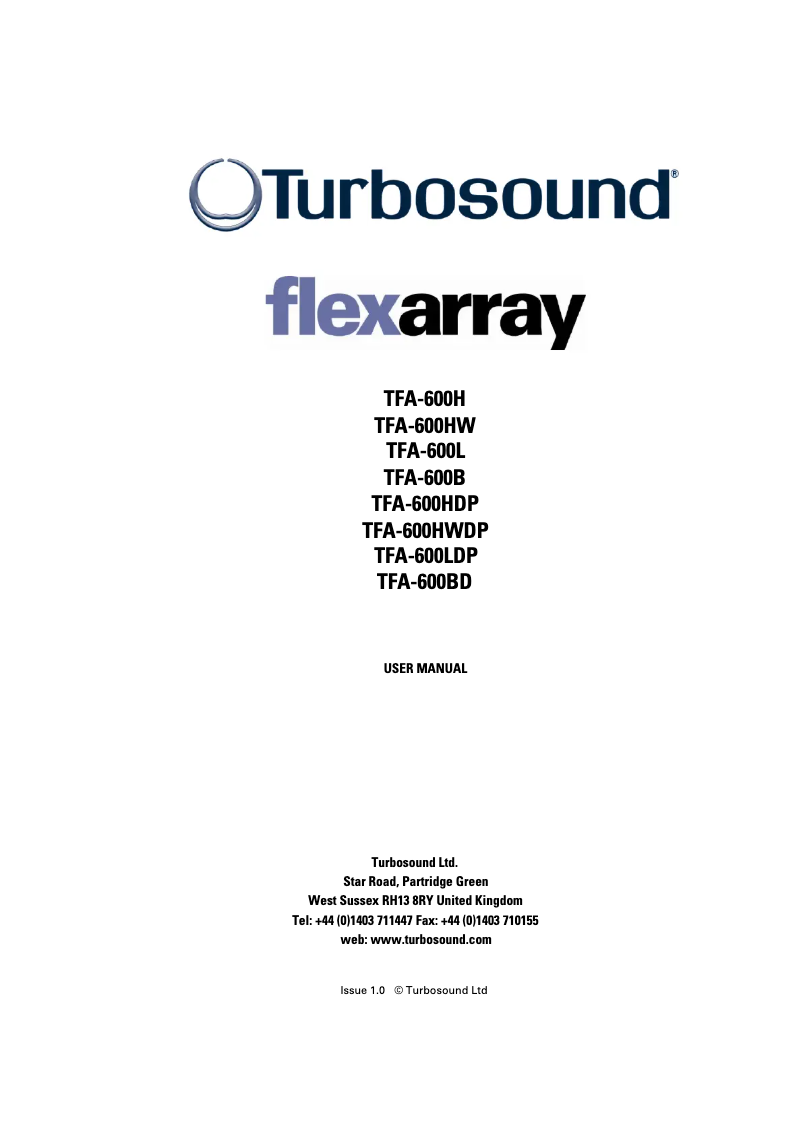 Imagen de la primera página del manual del dispositivo FT-600-3