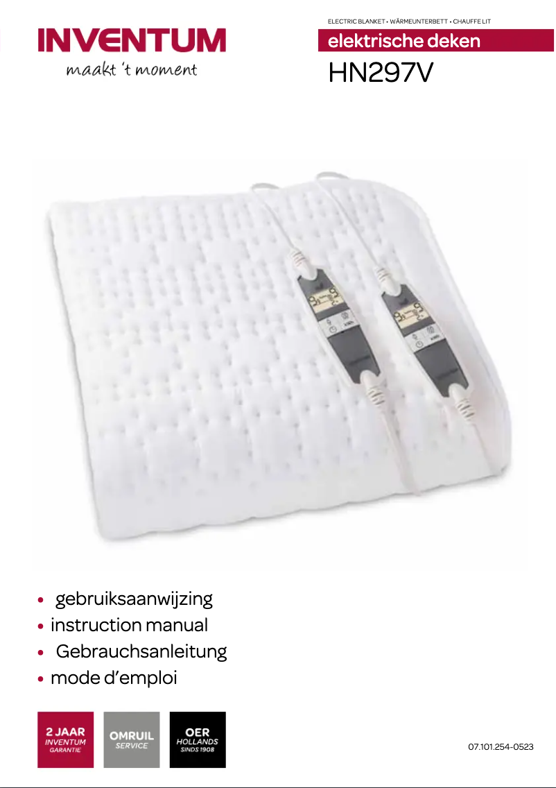 Imagen de la primera página del manual del dispositivo HN297V