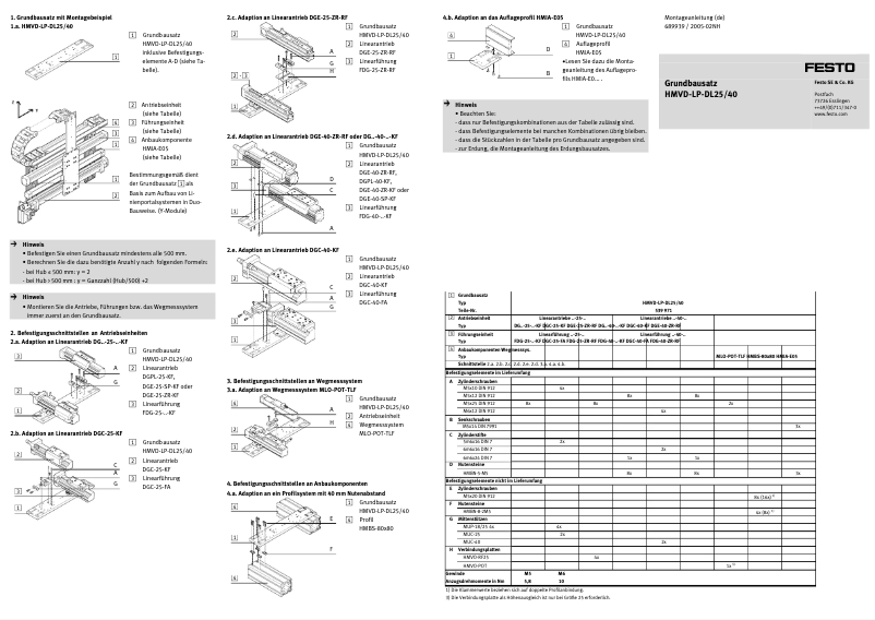 Imagen de la primera página del manual del dispositivo HMVD-LP-DL25/40
