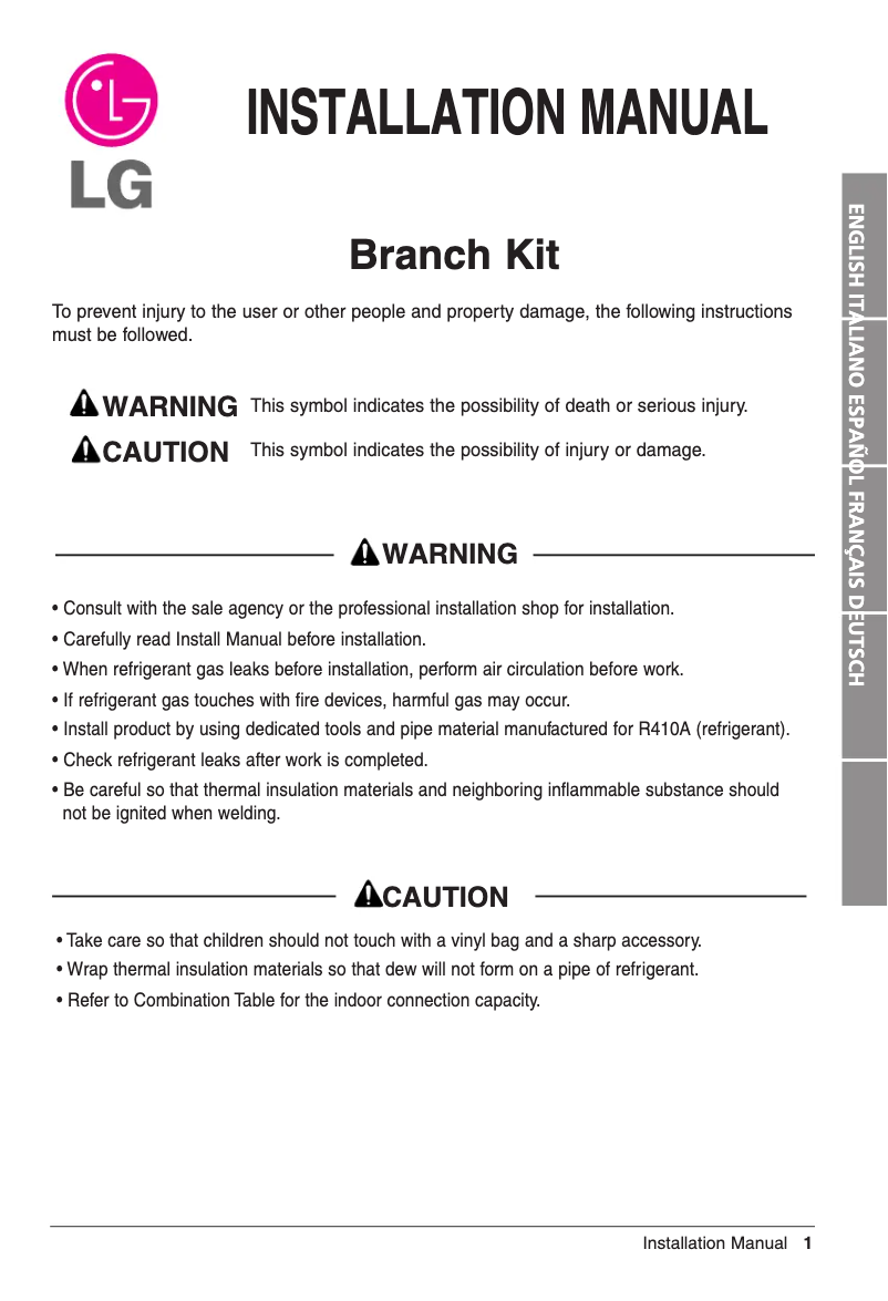 Imagen de la primera página del manual del dispositivo PMUB11A