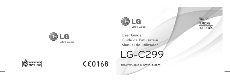 Imagen de la primera página del manual del dispositivo C299