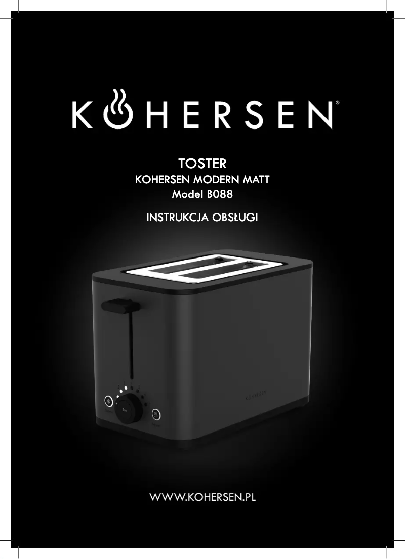 Página 1 del manual Manual de usuario Kohersen B088