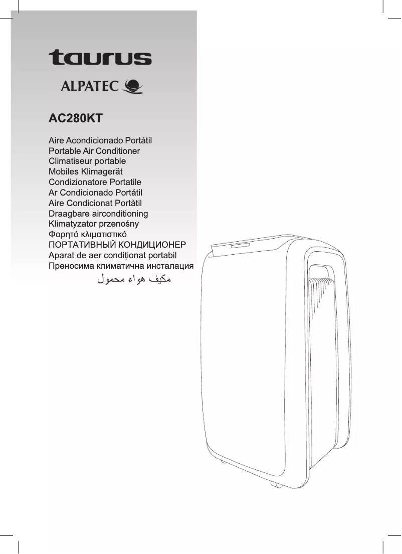 Página 1 del manual Manual de usuario Taurus AC280KT