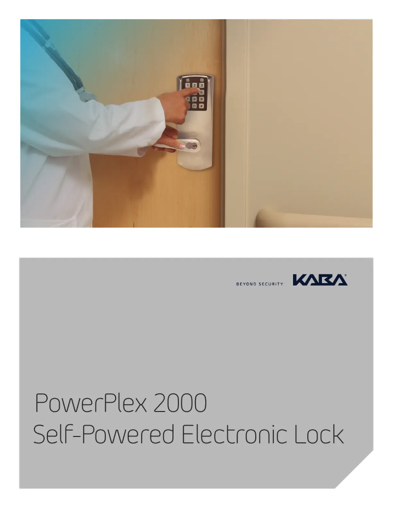 Imagen de la primera página del manual del dispositivo PowerPlex 2000