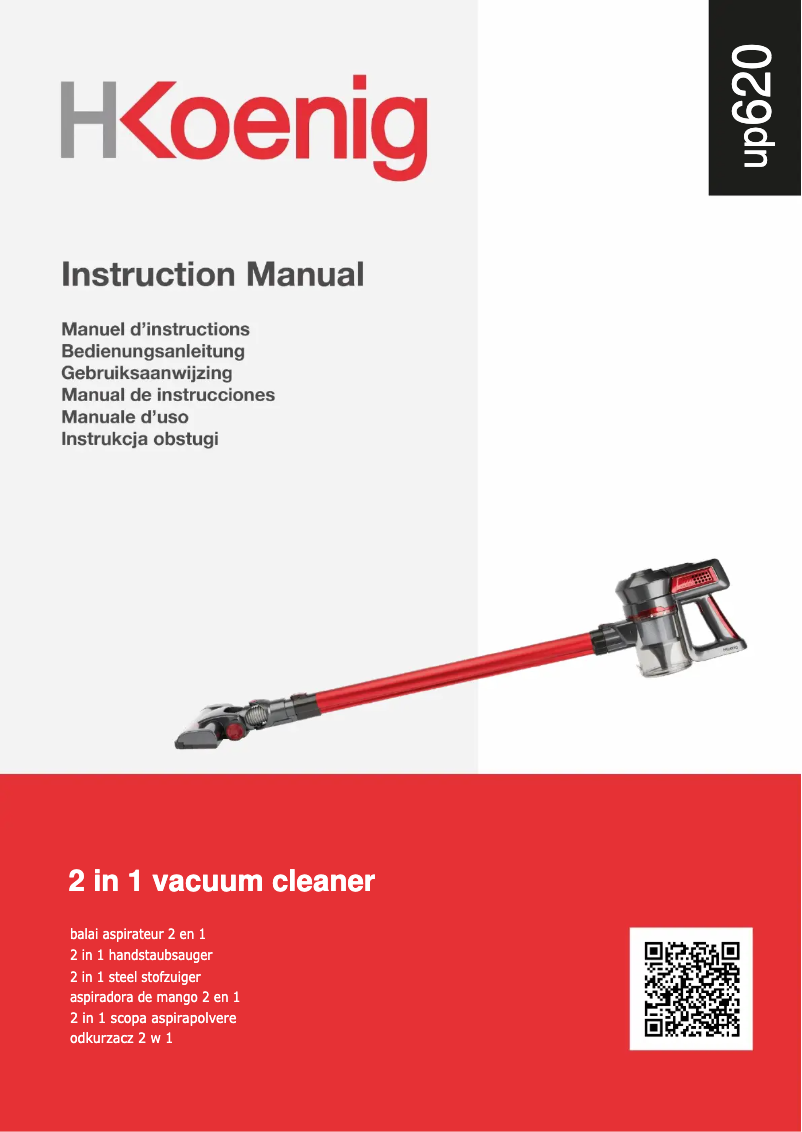 Imagen de la primera página del manual del dispositivo UP620