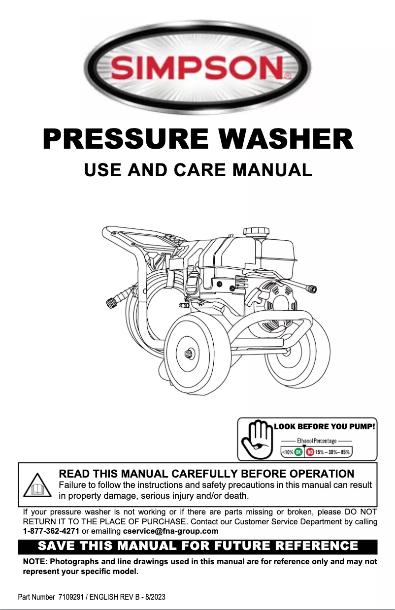 Imagen de la primera página del manual del dispositivo Megashot MS60850-S