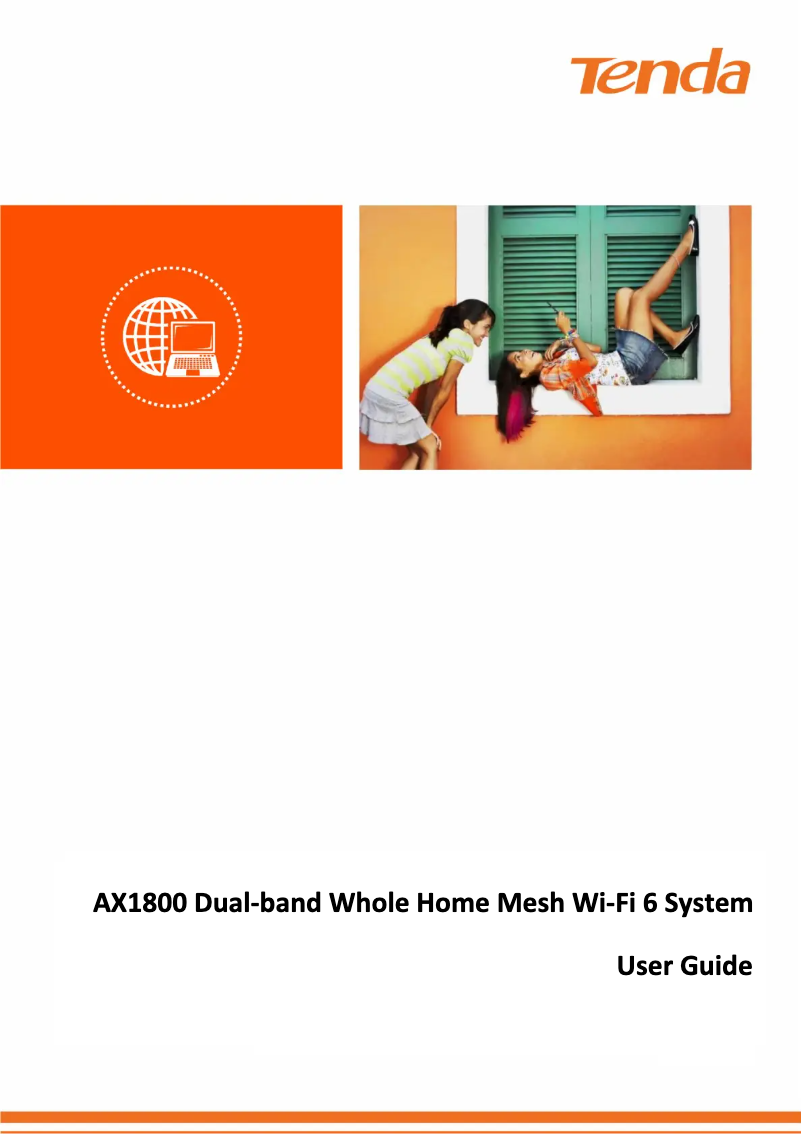 Página 1 del manual Guía de instalación Tenda EX6