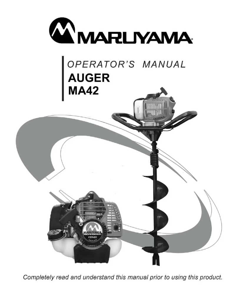 Imagen de la primera página del manual del dispositivo MA42