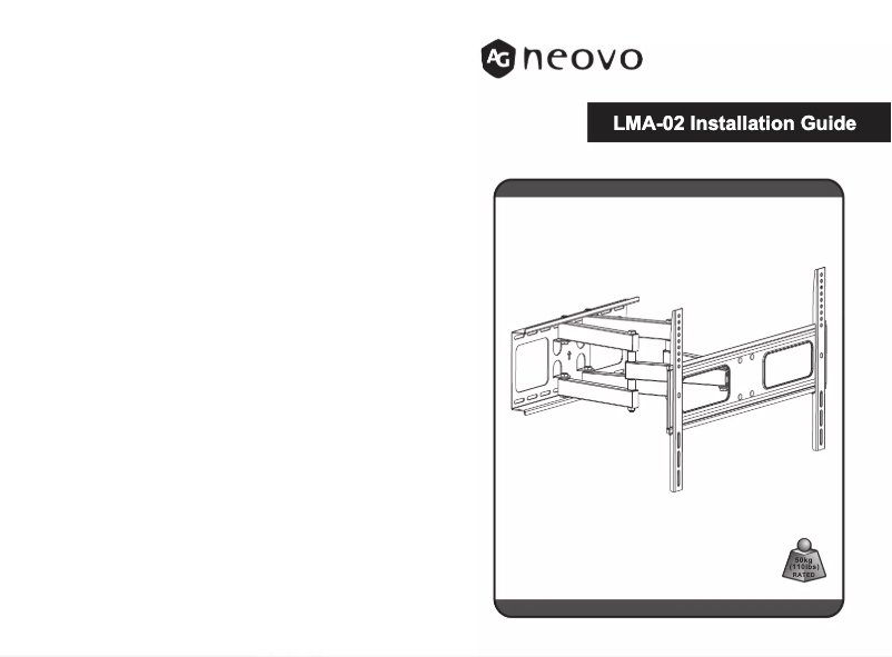 Imagen de la primera página del manual del dispositivo LMA-02