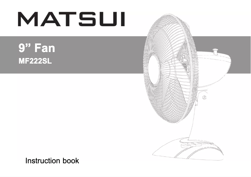 Página nº 1 - Manual de usuario Matsui MF222SL